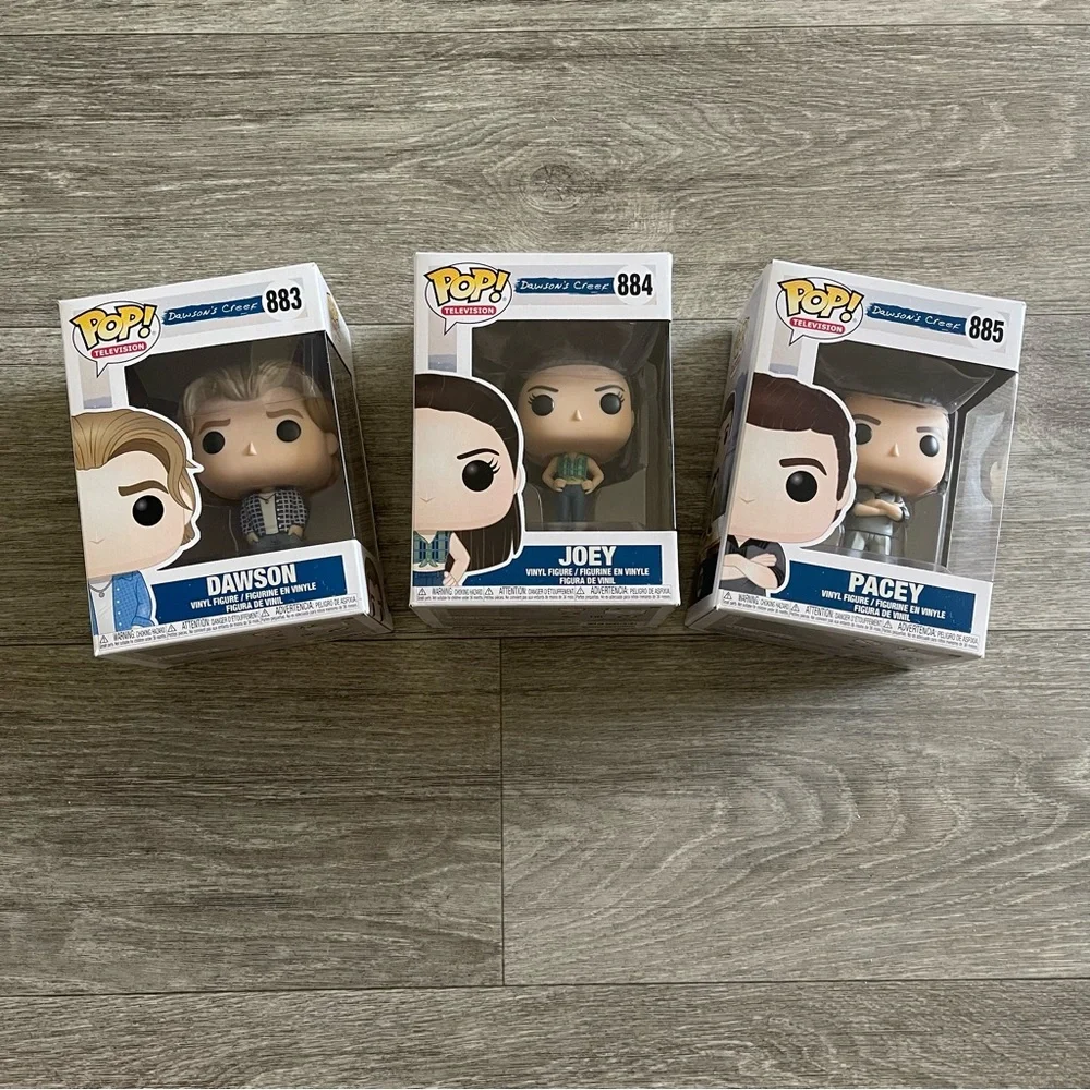 Funko Pop! Dawson’s Creek Set - Dawson 883, Joey 884, Pacey 885 - Picture 2 of 9